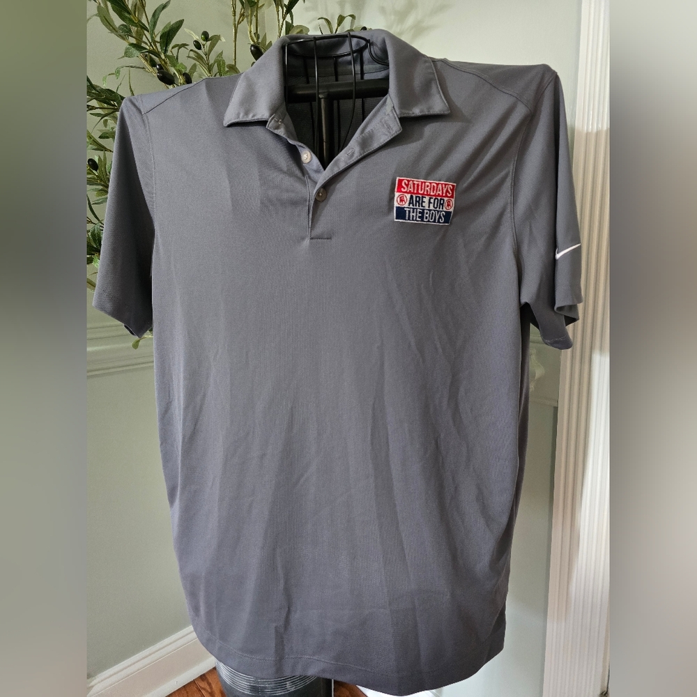 Nike ACG Gray Polo Shirt Classic Design